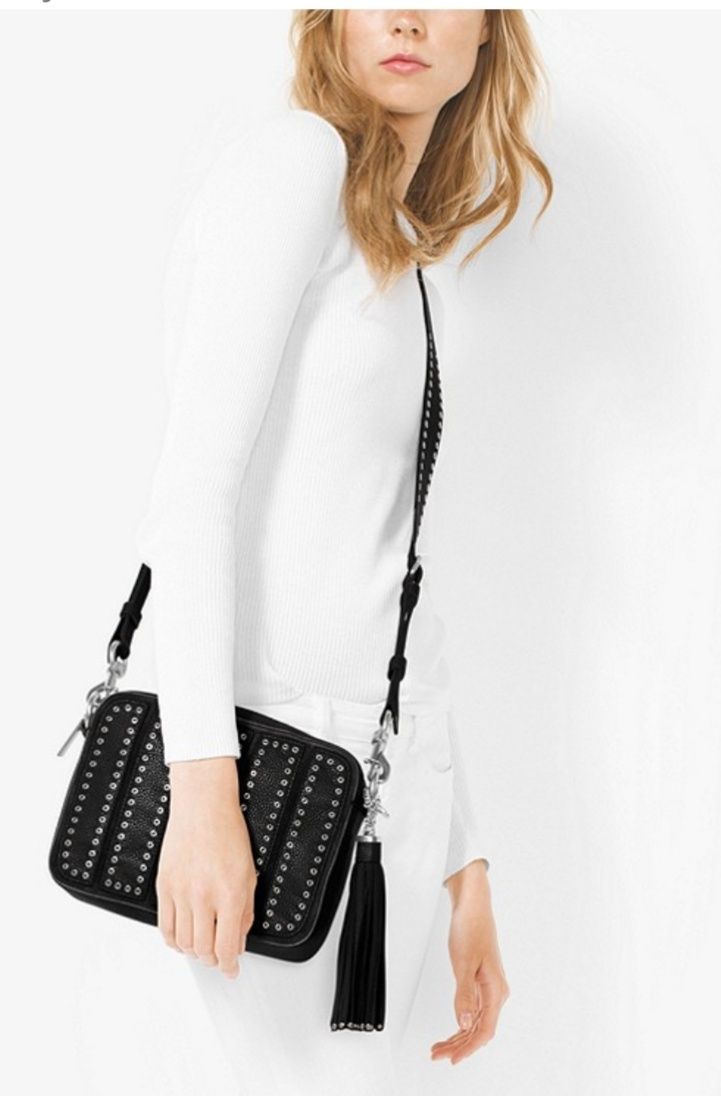 Michael Kors Brooklyn Grommet LG Camera torebka mała na ramię