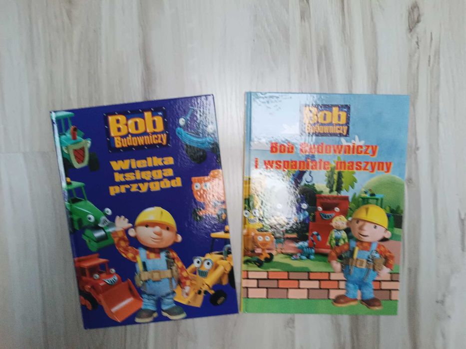 Zestaw dwóch książek Bob Budowniczy