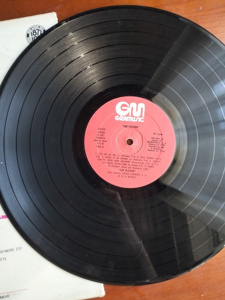 Disco de vinil LP Los Platters