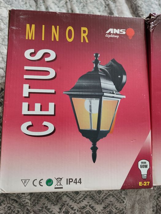 Nowe lampy ogrodowe Cetus Minor