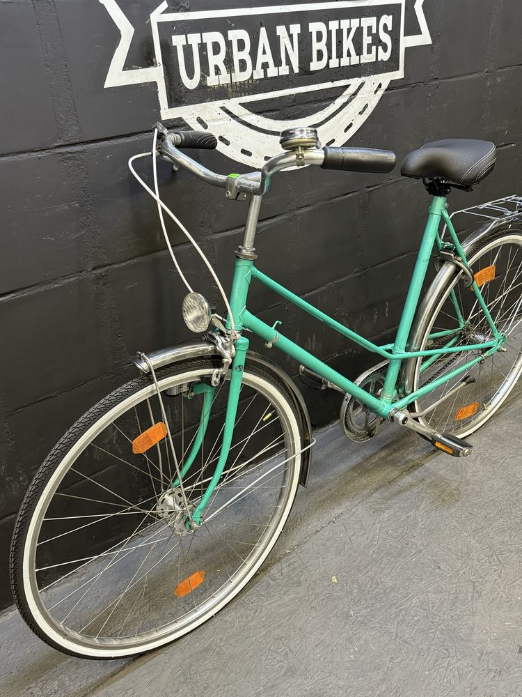 Rower miejski dwururka 3 biegi w piascie Retro Lekki 57 cm Urban Bikes