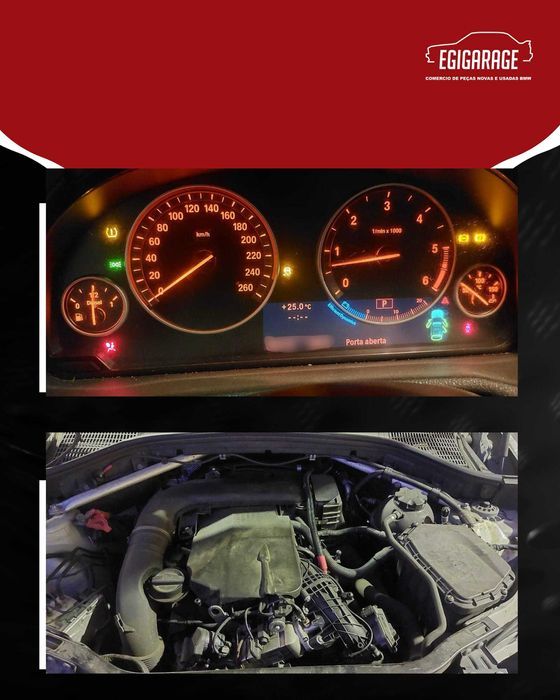 BMW X3/F25 30dX - 2012_ Para Peças