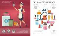 Limpeza doméstica