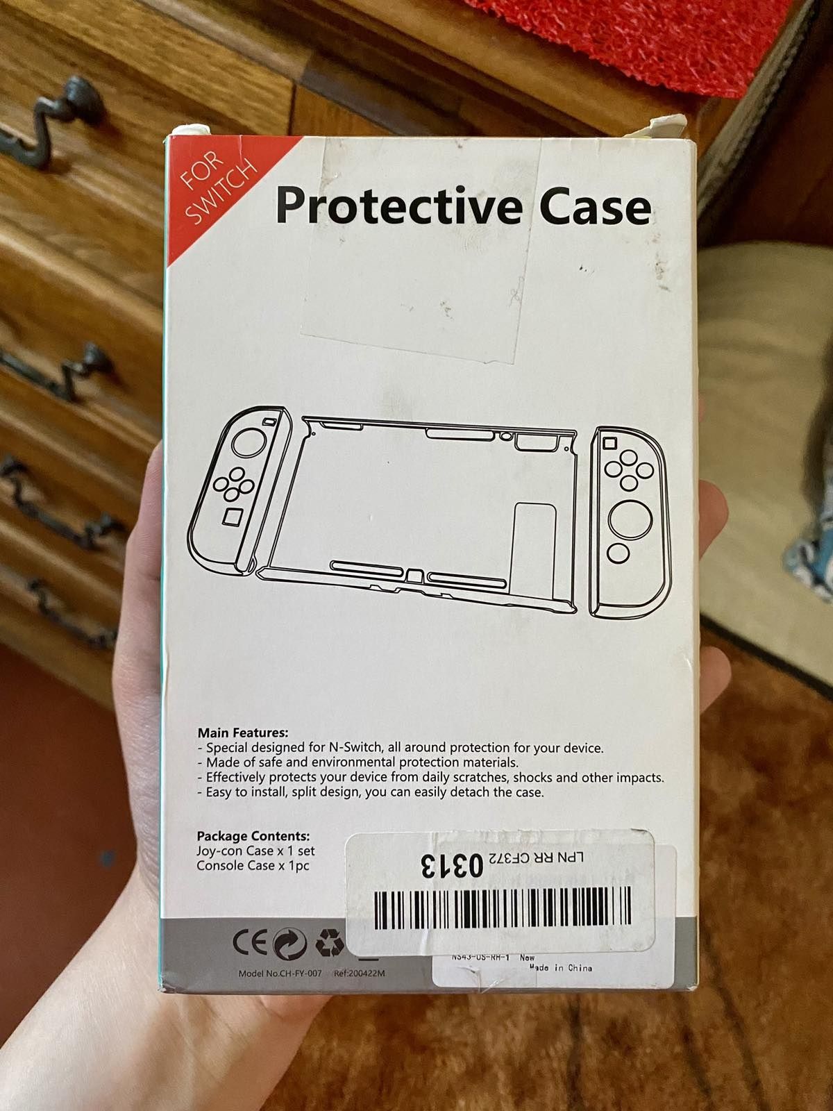 Защитный чехол, накладка на игровую приставку Nintendo switch
