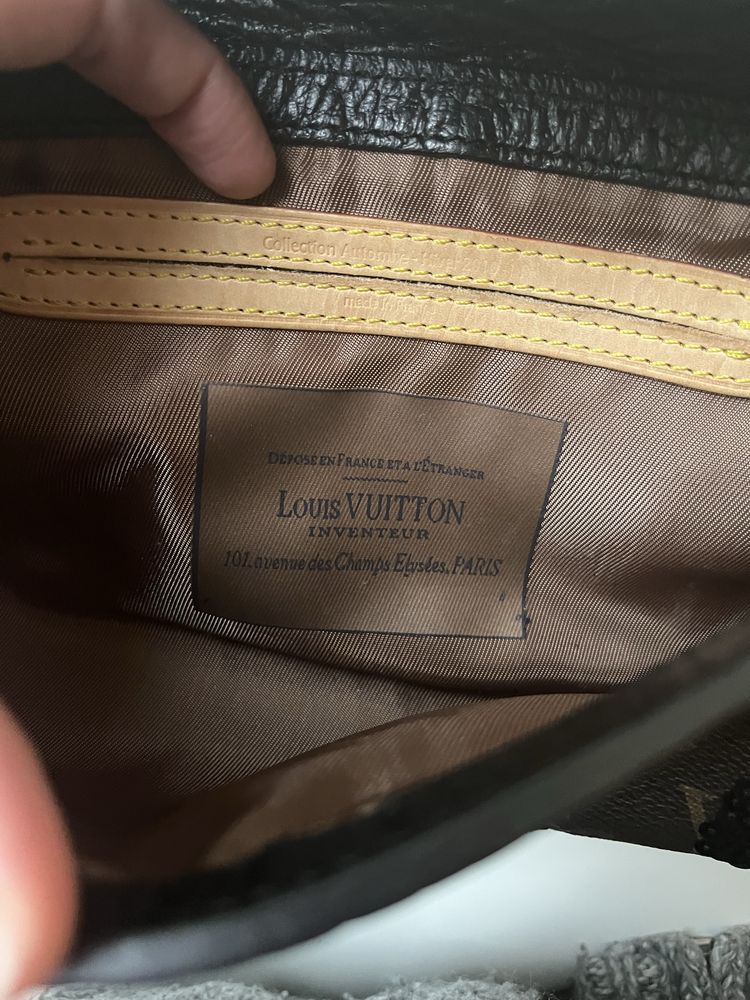 Сумка Louis Vuitton с ремнем оригинал лимитка