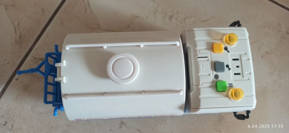 Śmieciarka + cysterna