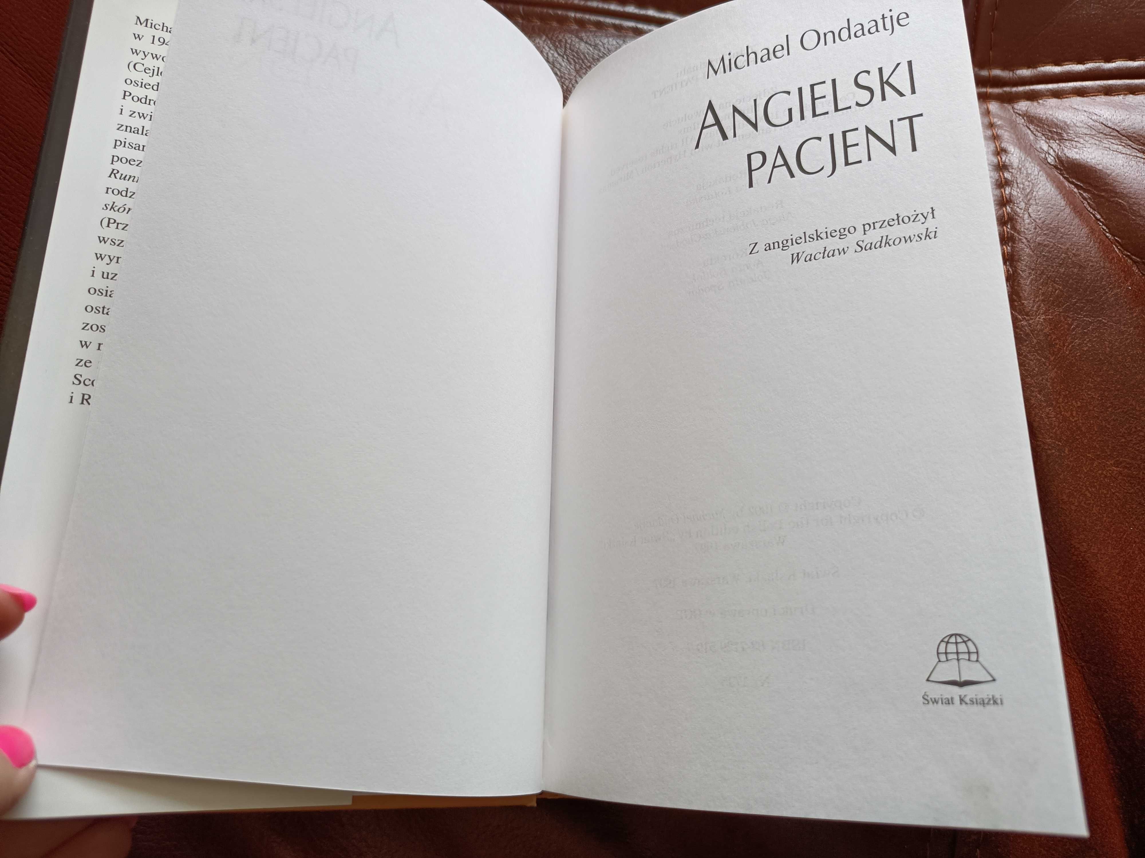 Michael Ondaatje "Angielski pacjent"