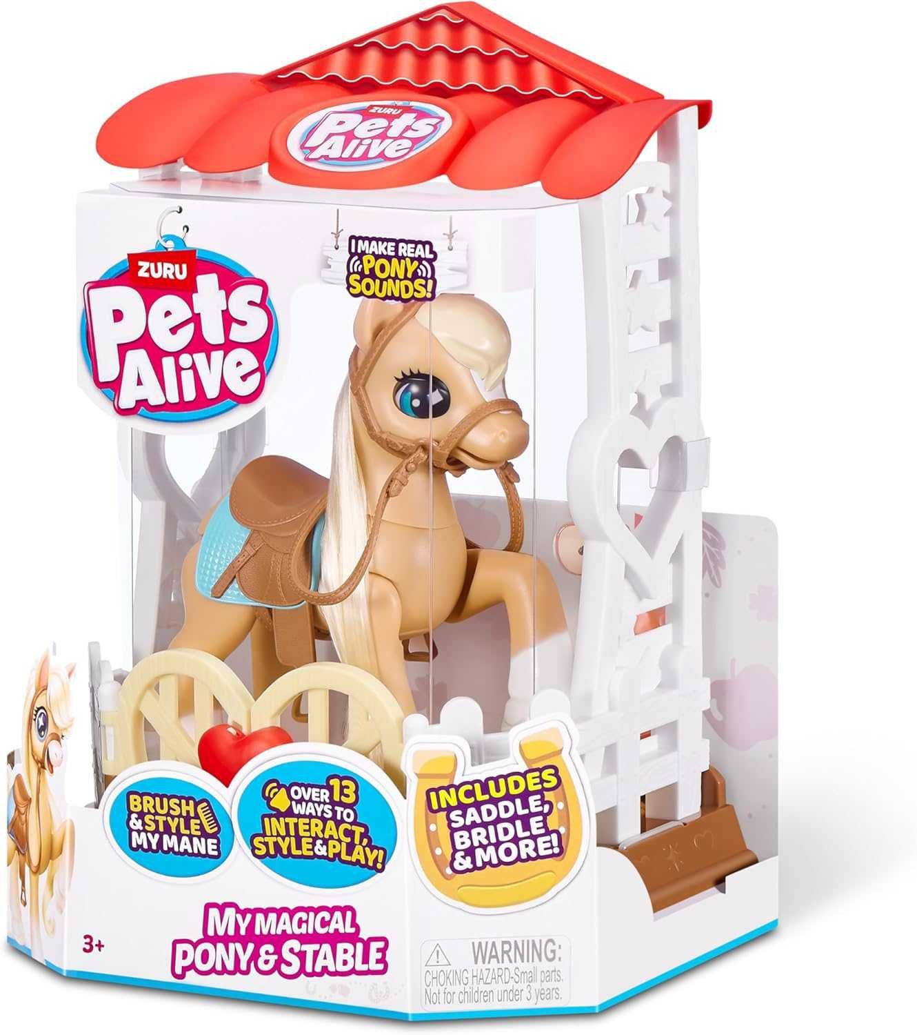 Интерактивная Пони игрушка лошадка Pets Alive My Magical Pony Interact