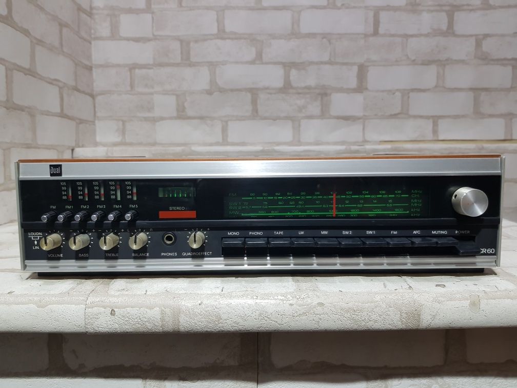 Стерео ресивер DUAL CR 60, б/в з Німеччини