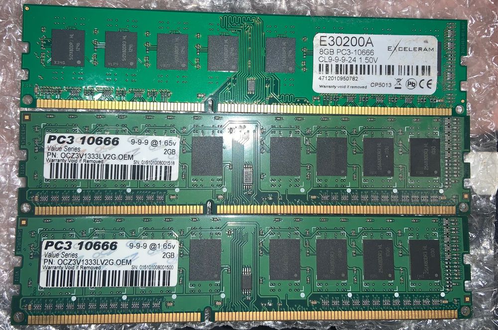Озу exceleram e30200a 8gb ddr 3