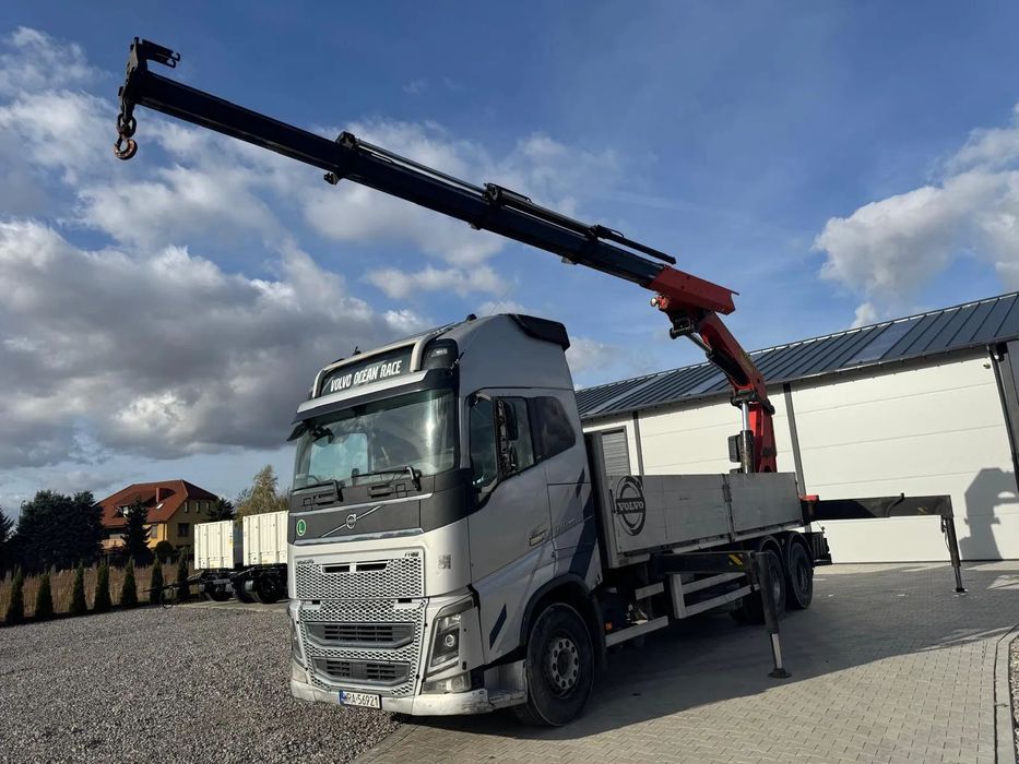 Volvo FH16  Skrzynia 6,2m, Palfinger PK 50002