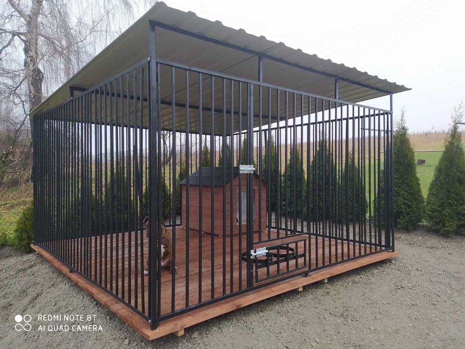 Klatki i kojce dla psów np.4x2m