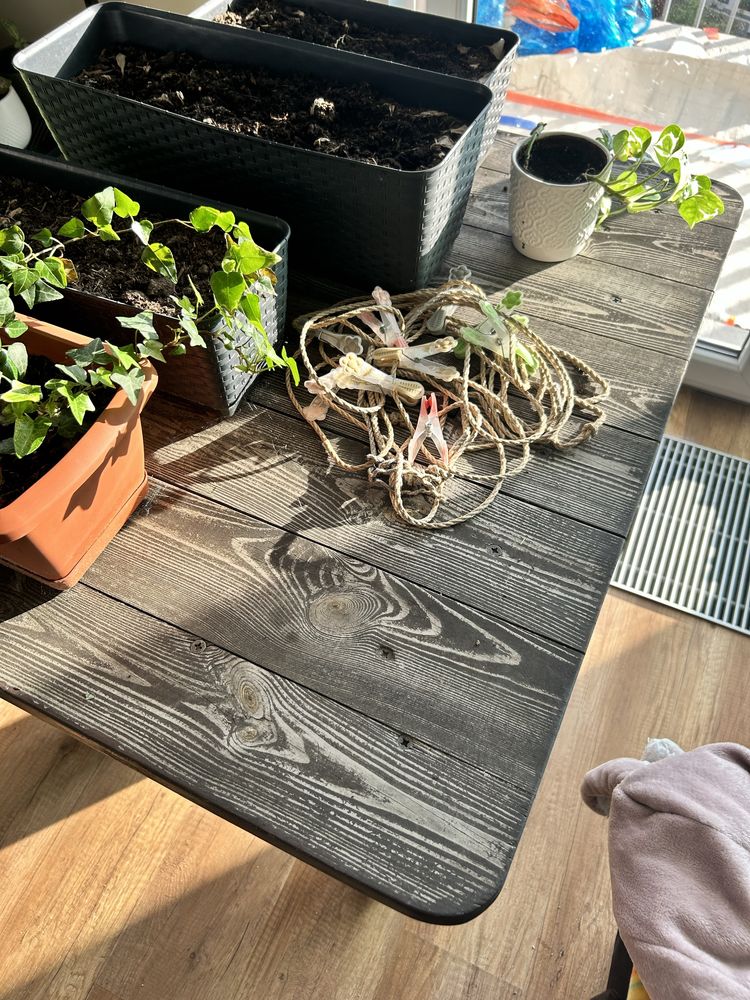 Stół i krzesła na balkon balkonowe