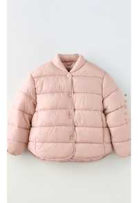 Куртка жакет Zara курточка рожева