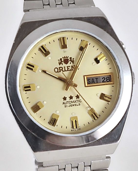 Часы Orient Japan. Ориент Оригинал. Автоподзавод. Обслужены. С браслет