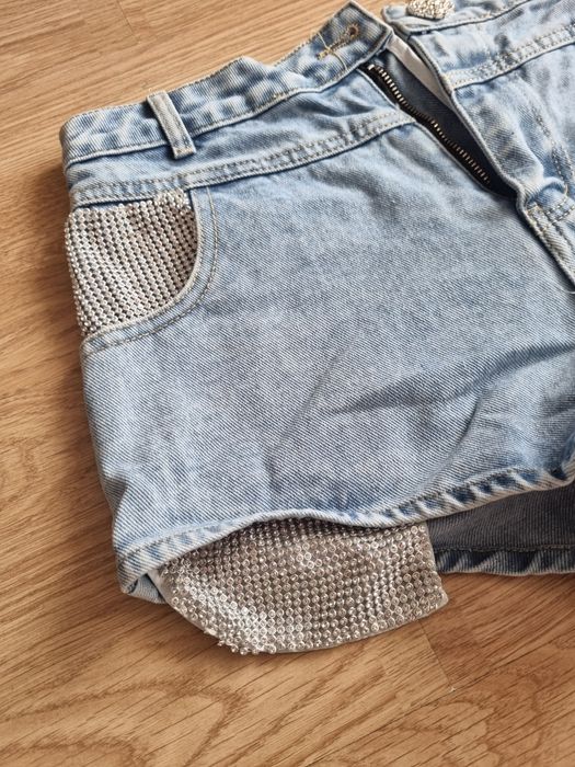 Spodenki jeansowe szorty L