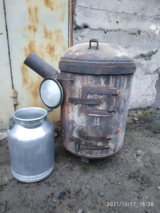 Буржуйка - печка .