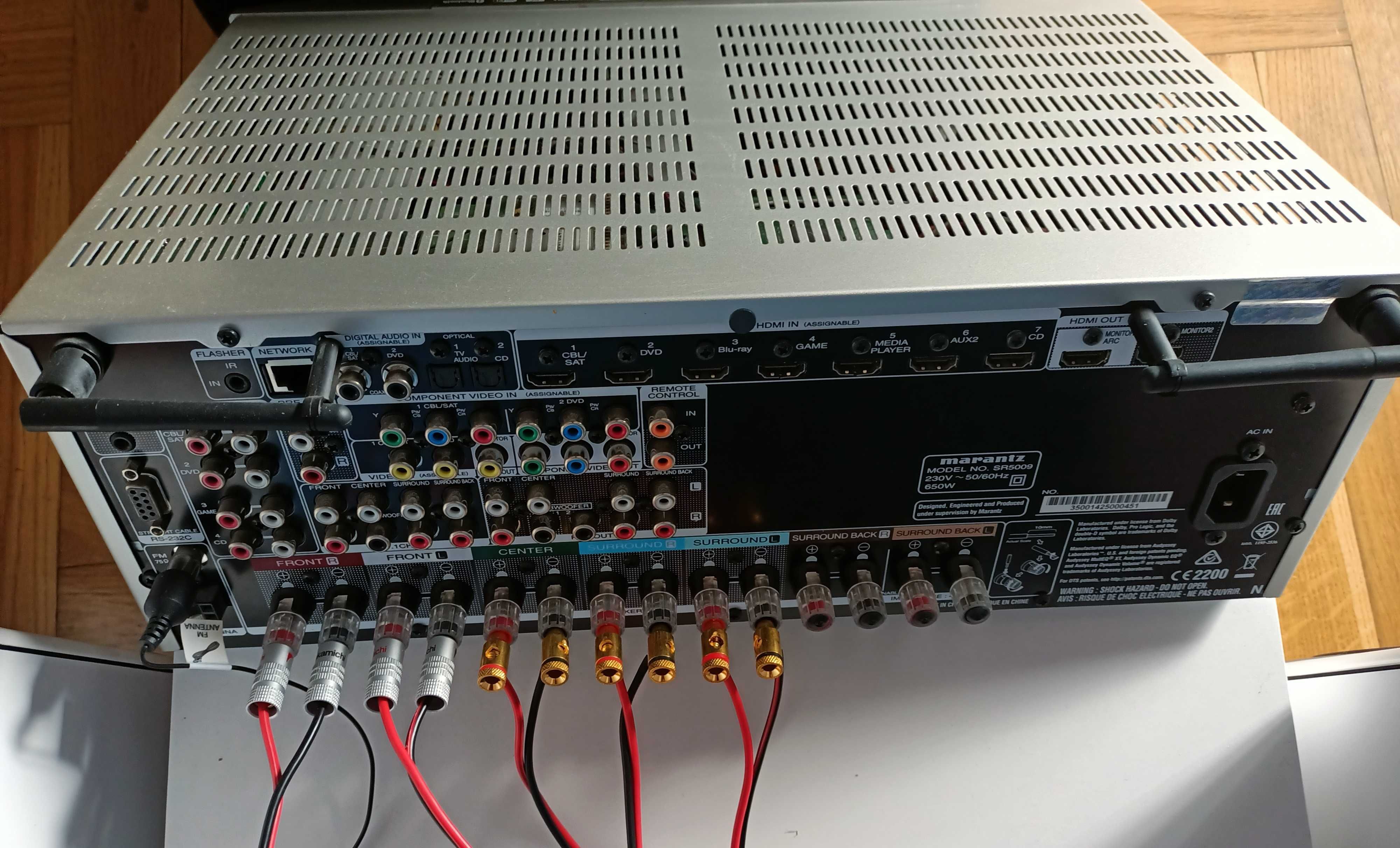 Amplituner Marantz SR5009 bardzo zadbany.