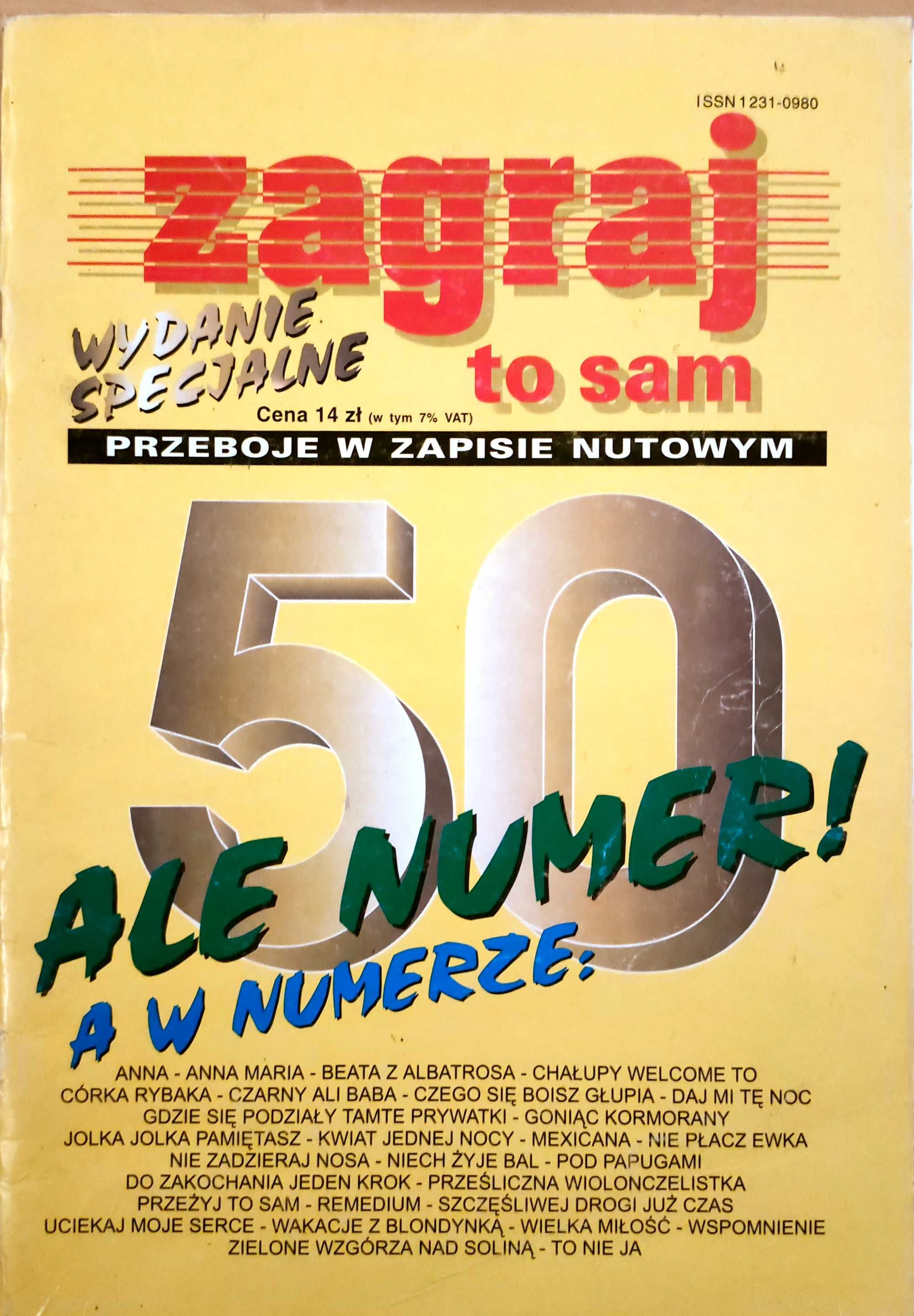 Nuty, śpiewnik - Zagraj to sam - Wydanie specjalne