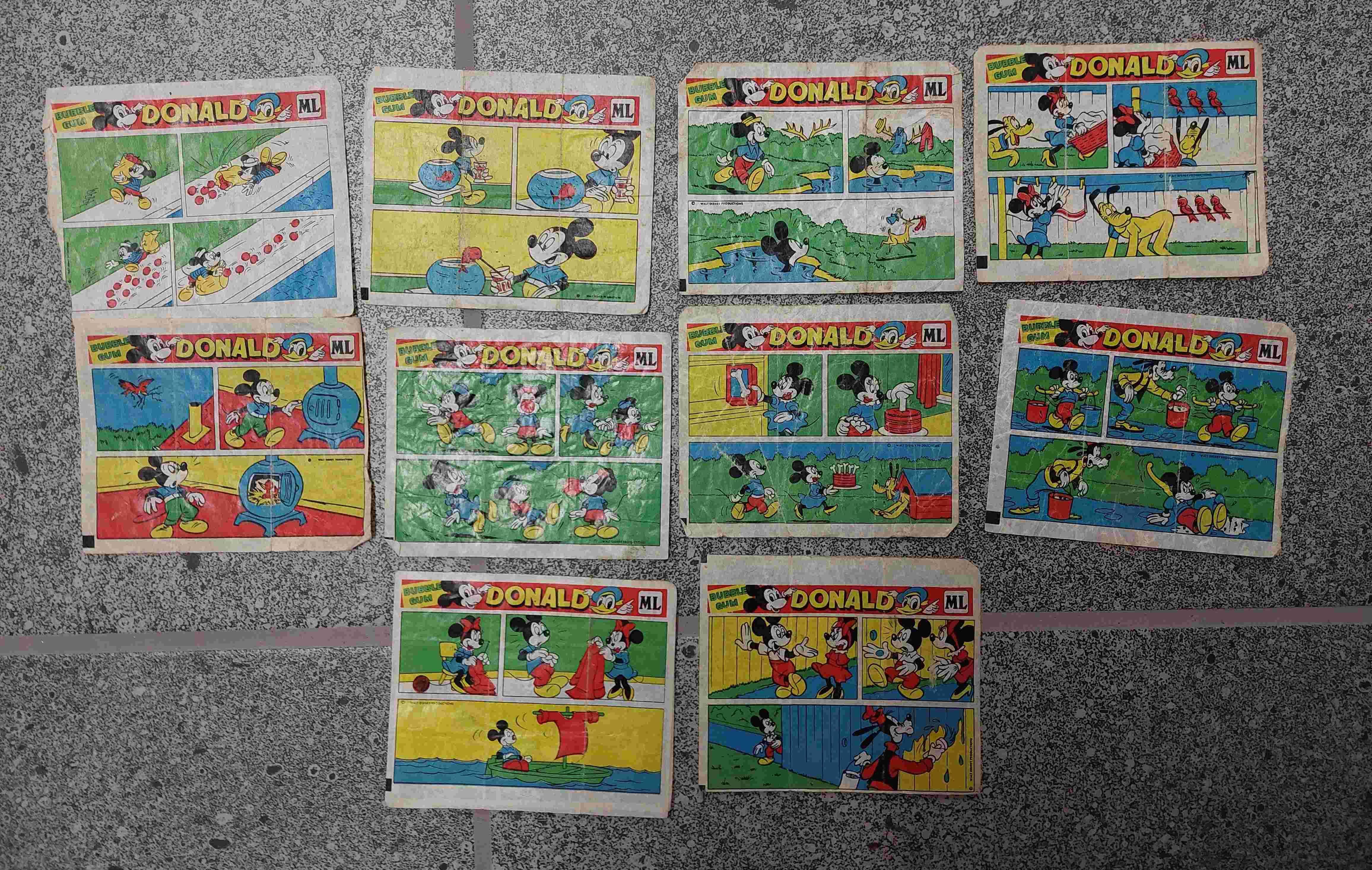 Historyjki duże z gum do żucia Donald ML cz.3, czasy PRL