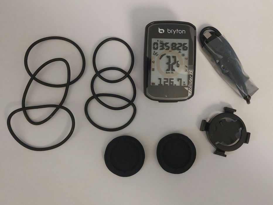 Komputer rowerowy 30 funkcji licznik odbiornik GNSS obsługa GPS kompas