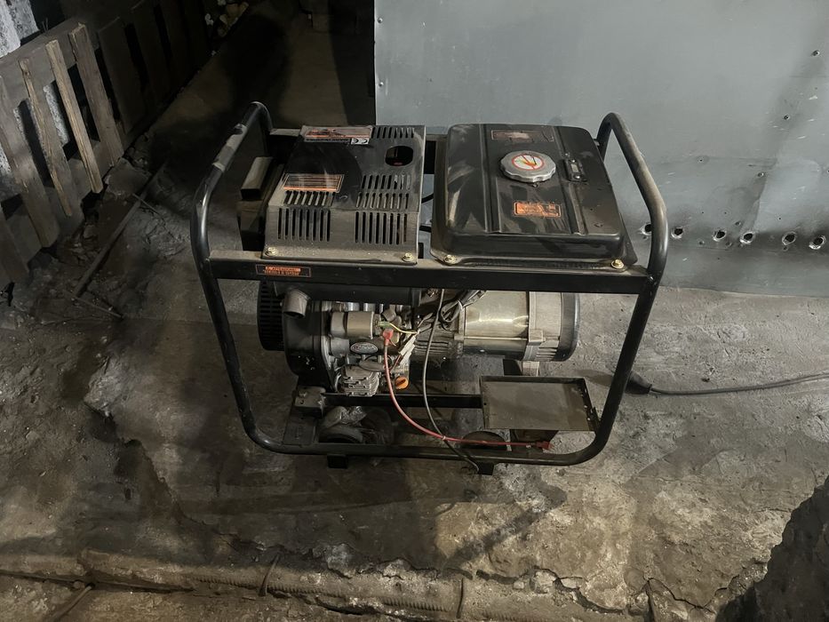 Генератор дизельный однофазный  4-5.5квт