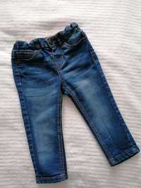 Spodnie jeansowe roz. 80 Stan idealny