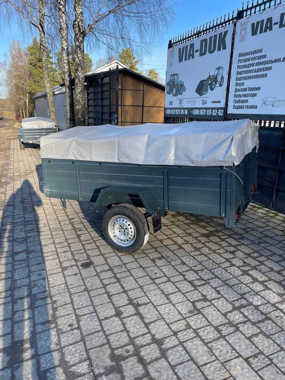 Причеп автомобільний АМС 750 2500х1500мм ПРИЦЕП\ПРИЧІП