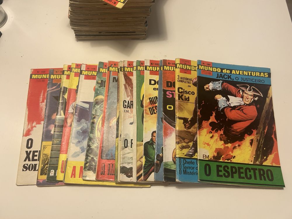 Mundo de Aventuras 1.ª série 1959-73 banda desenhada