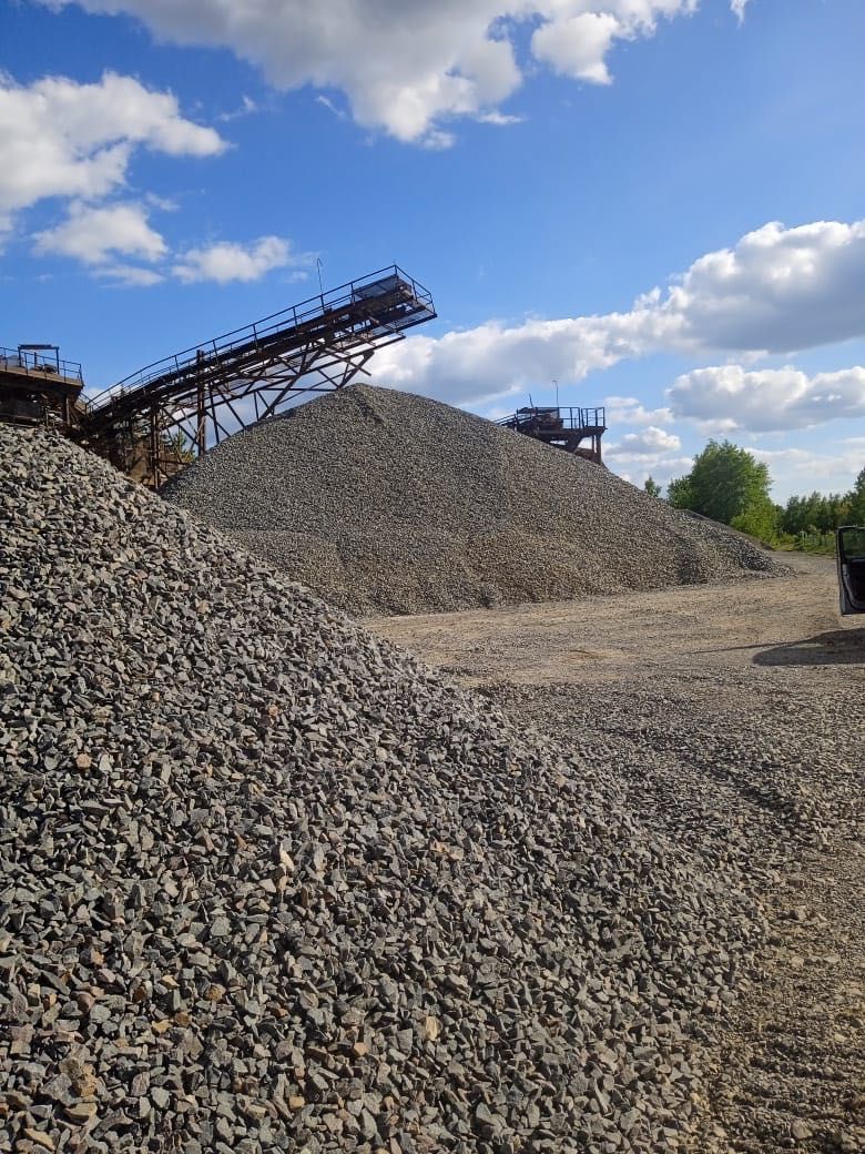Щебінь, гранітний щебінь, колотий щебінь