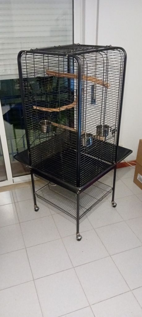 Gaiola para papagaio