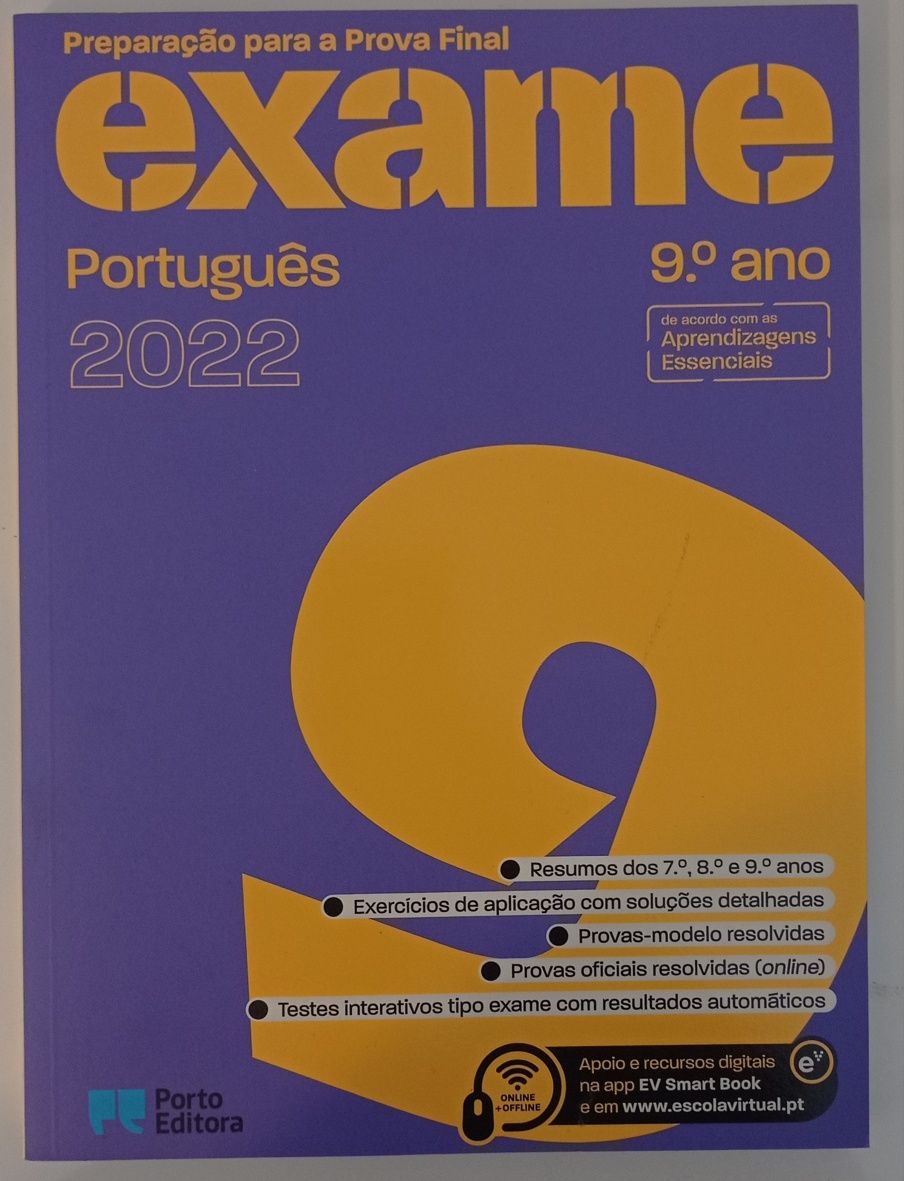 Exame  -  Prova Final de Português 9.º Ano