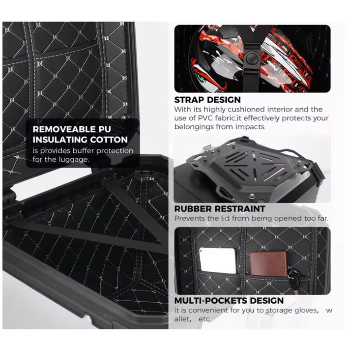 Top case aluminio 55L