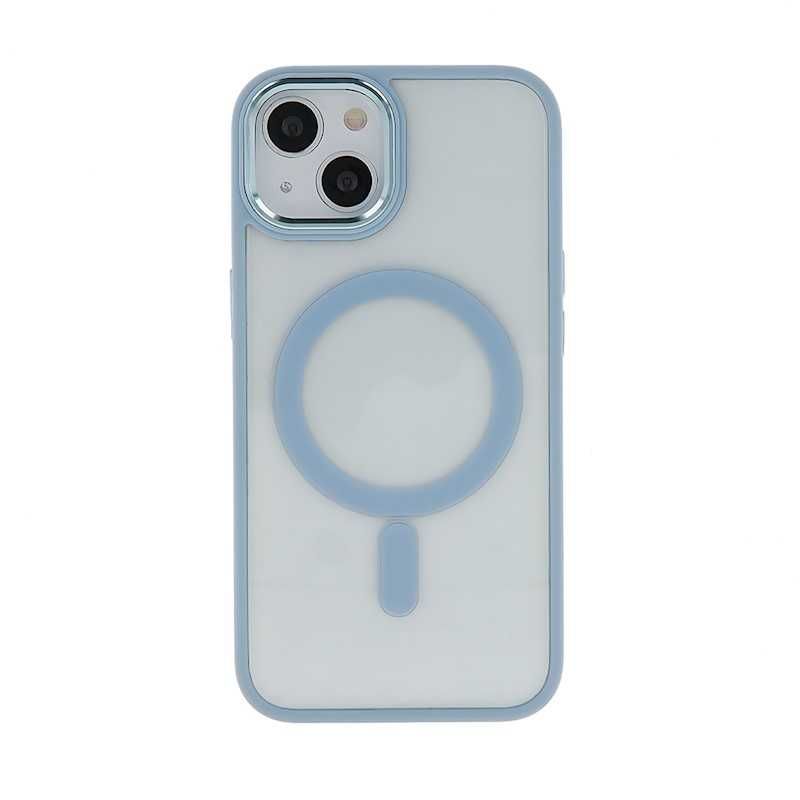 Nakładka Satin Clear Mag do iPhone 13 6,1" niebieska
