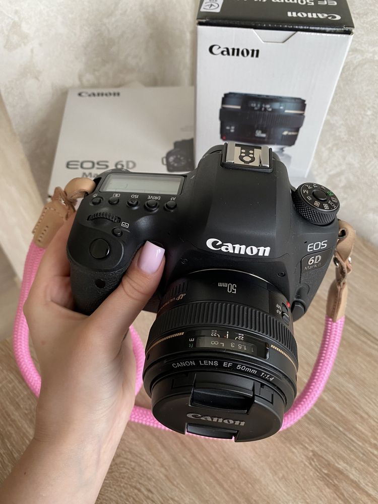 Canon EOS 6D MKII + об’єктив 50mm f/1.4