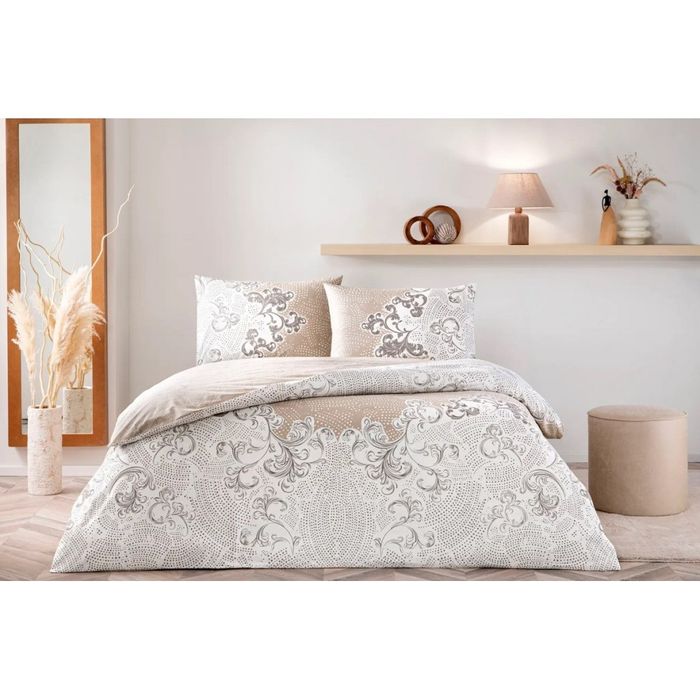 Постельное белье Tac ранфорс евро цветочные дизайны