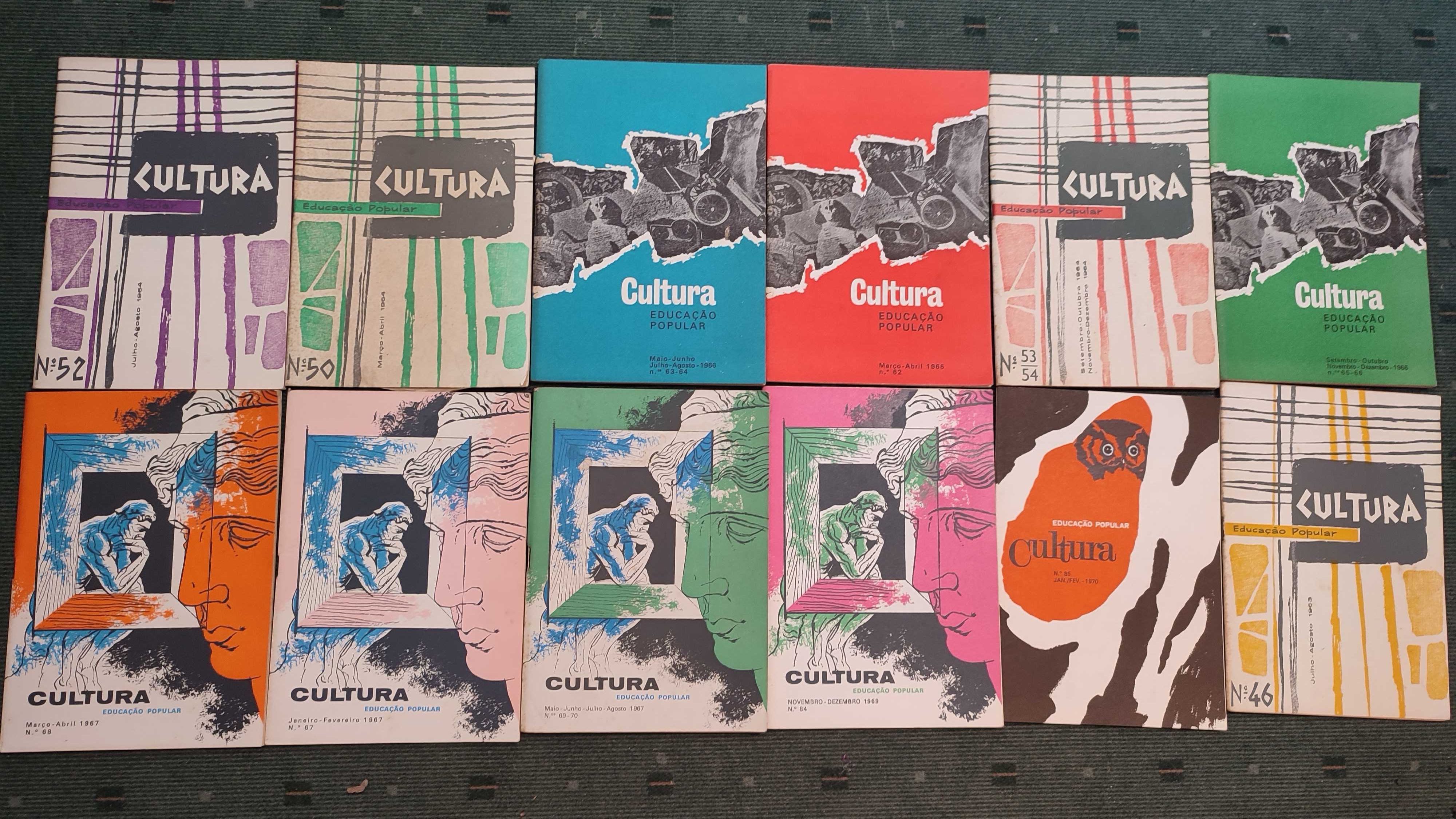 Lote 44 Revistas Cultura Educação Popular - Anos 60