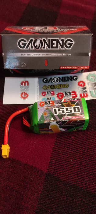 GNB 4S 1550mA 120c/240c батарея акумулятор