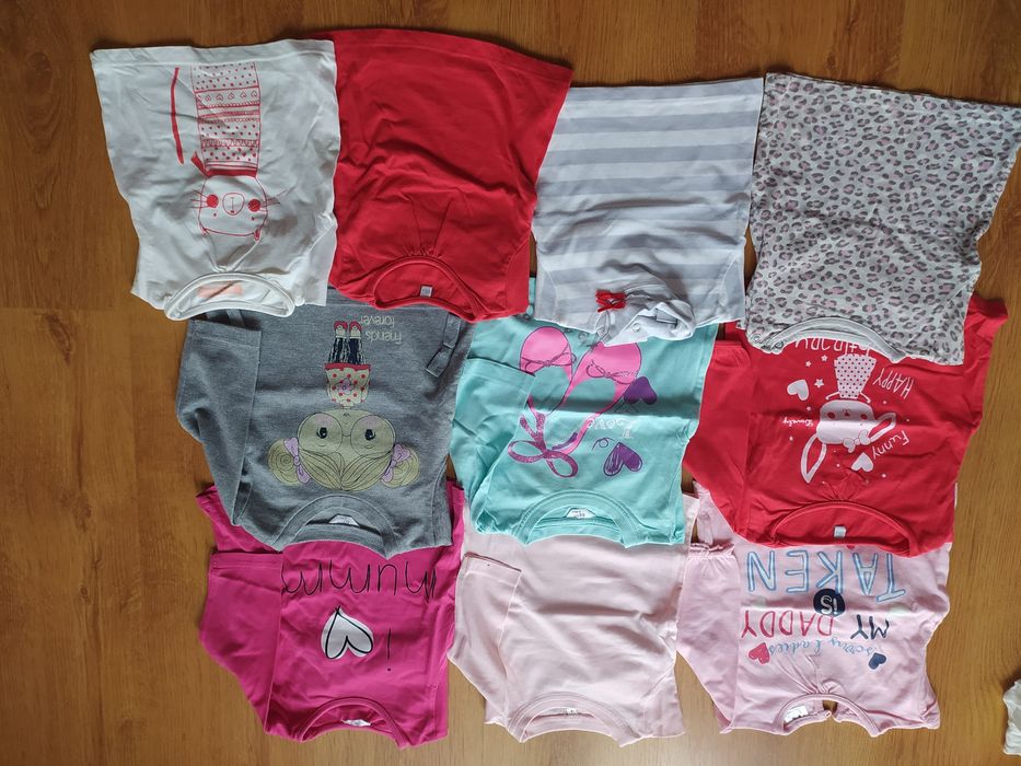 Ubranka dla dziewczynki r. 68