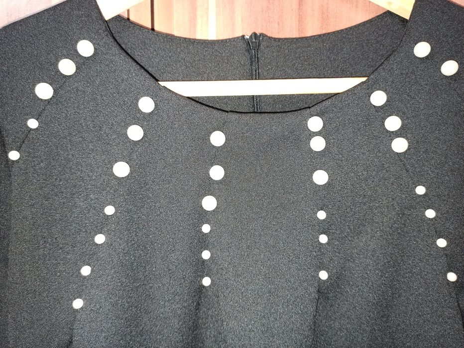 Sukienka czarna elegancka wieczorowa wyjsciowa