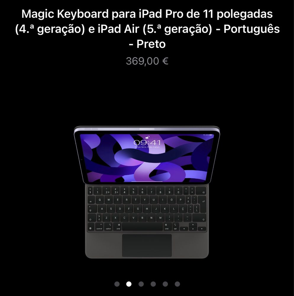 Magic Keyboard para Ipad Pro