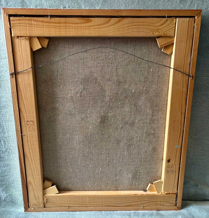 Obraz olejny na płótnie, 40x48,5 - wyprzedaż kolekcji prac Forsa