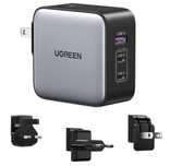 Międzynarodowa ładowarka Ugreen 2x USB C  1 xUSB A 65W