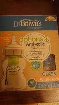 Пляшки для годування скляні Options+ 150 мл  Dr. Brown's