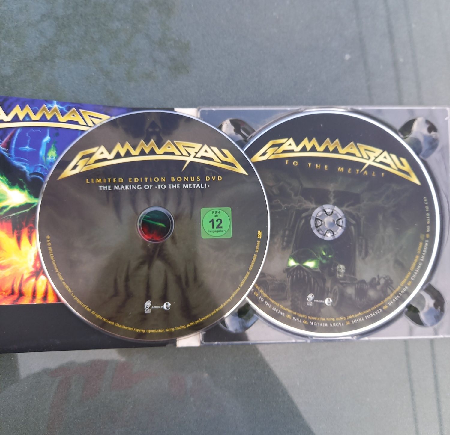 Album 2 CD Gammaray - To The Metal !