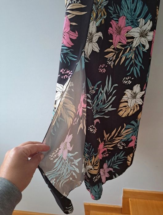 Vestido comprido florido