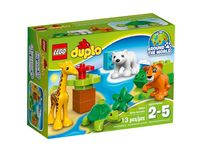 10801 duplo lego komplet zwierzątka