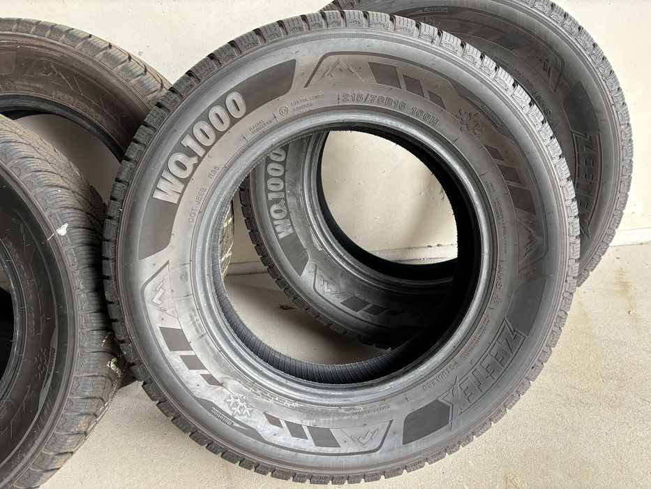 Opony zimowe jak nowe WQ 1000 Zeetex 215/70/16 100H