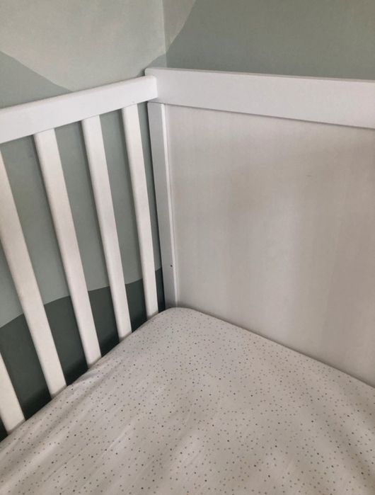 Berço 1.20x.60 branco mate