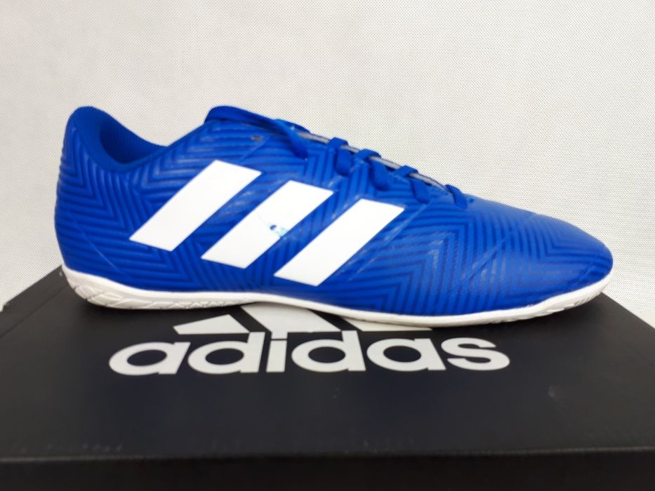 Buty sportowe ADIDAS nemezis tango 18.4 in niebieskie 43 1/3